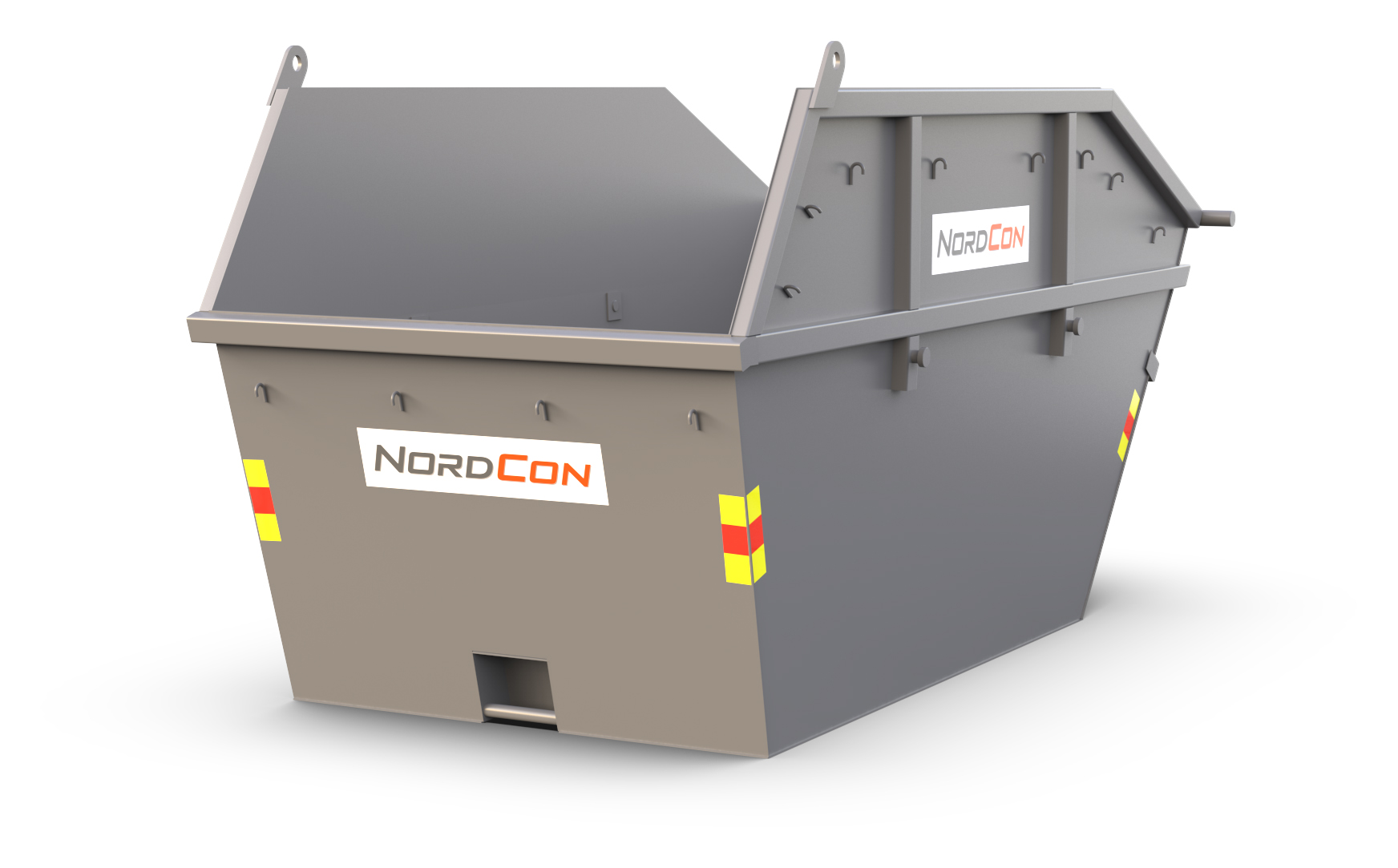 Åpen kombi container bak