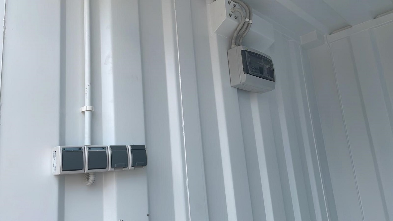 Bildet viser el-opplegg med lys