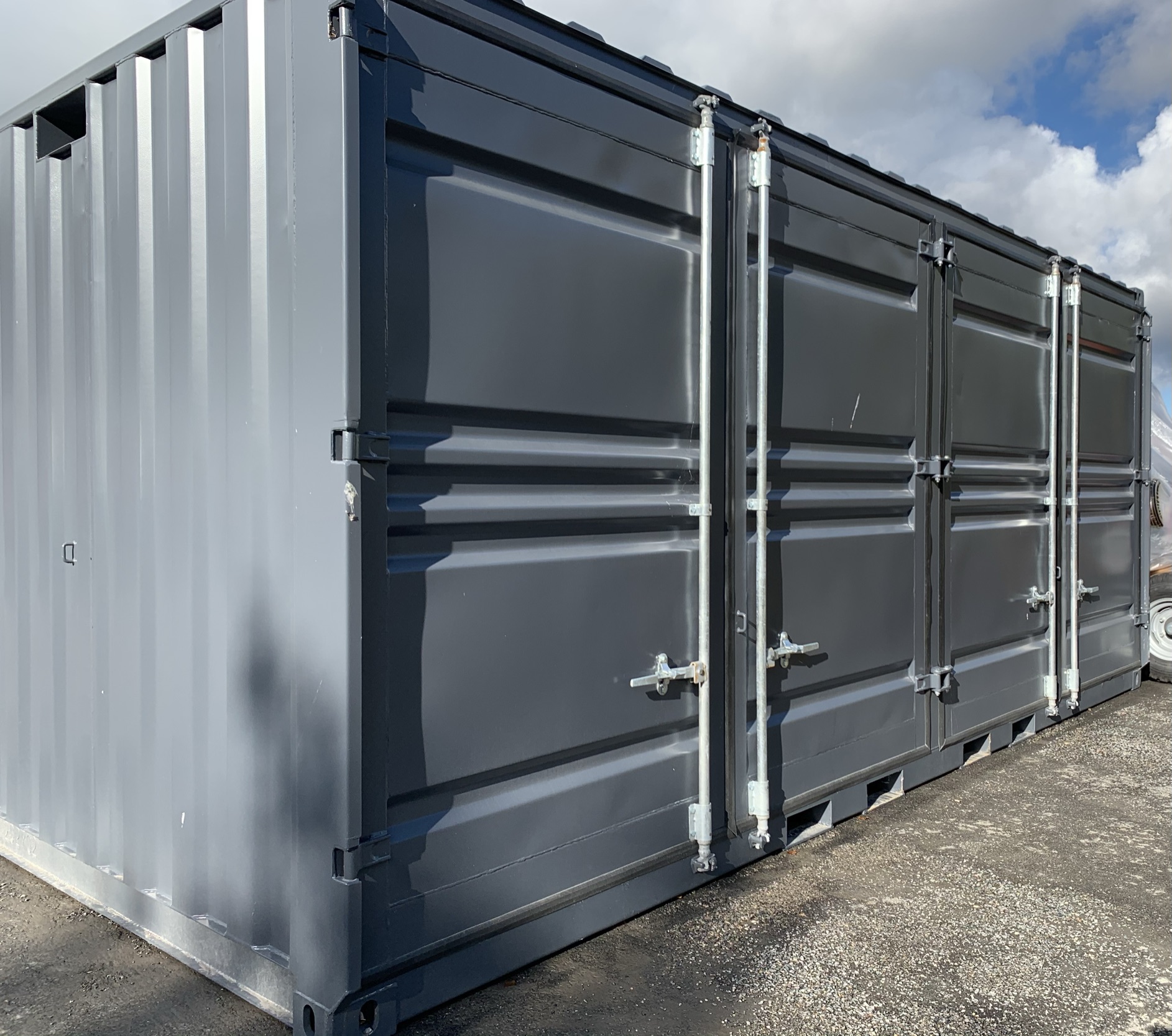 Bildet viser en container