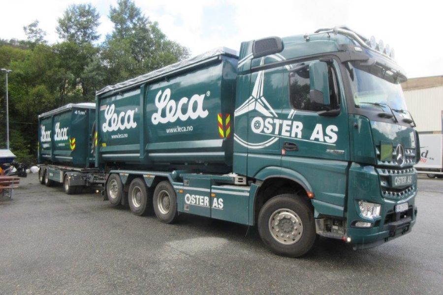 Leca lastebil nordcon