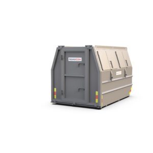 Stängd lyftcontainer