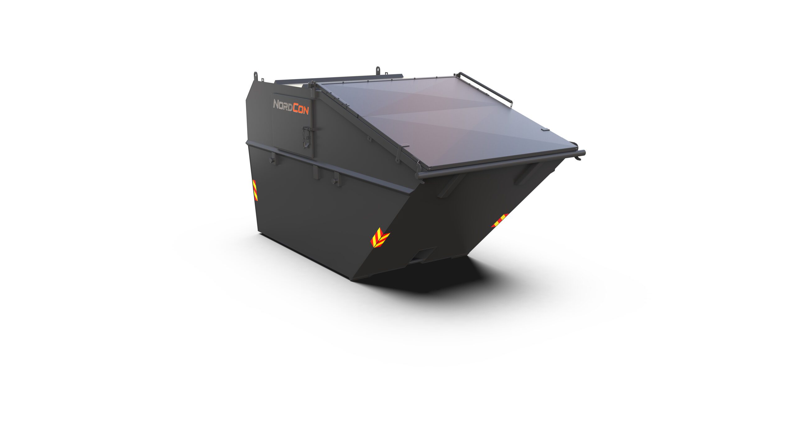 Nordcon CCLV10S Lukket kombicontainer. Sveist tak. (2023-01-23)