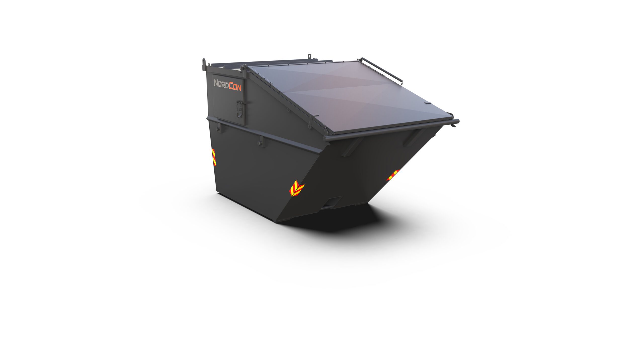 Nordcon CCLVS8S Lukket kombicontainer. Stabelbar.(2023-01-23)