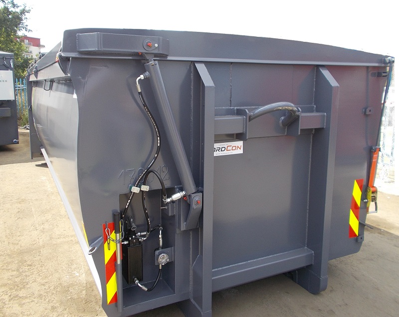 Bildet viser en BIO container