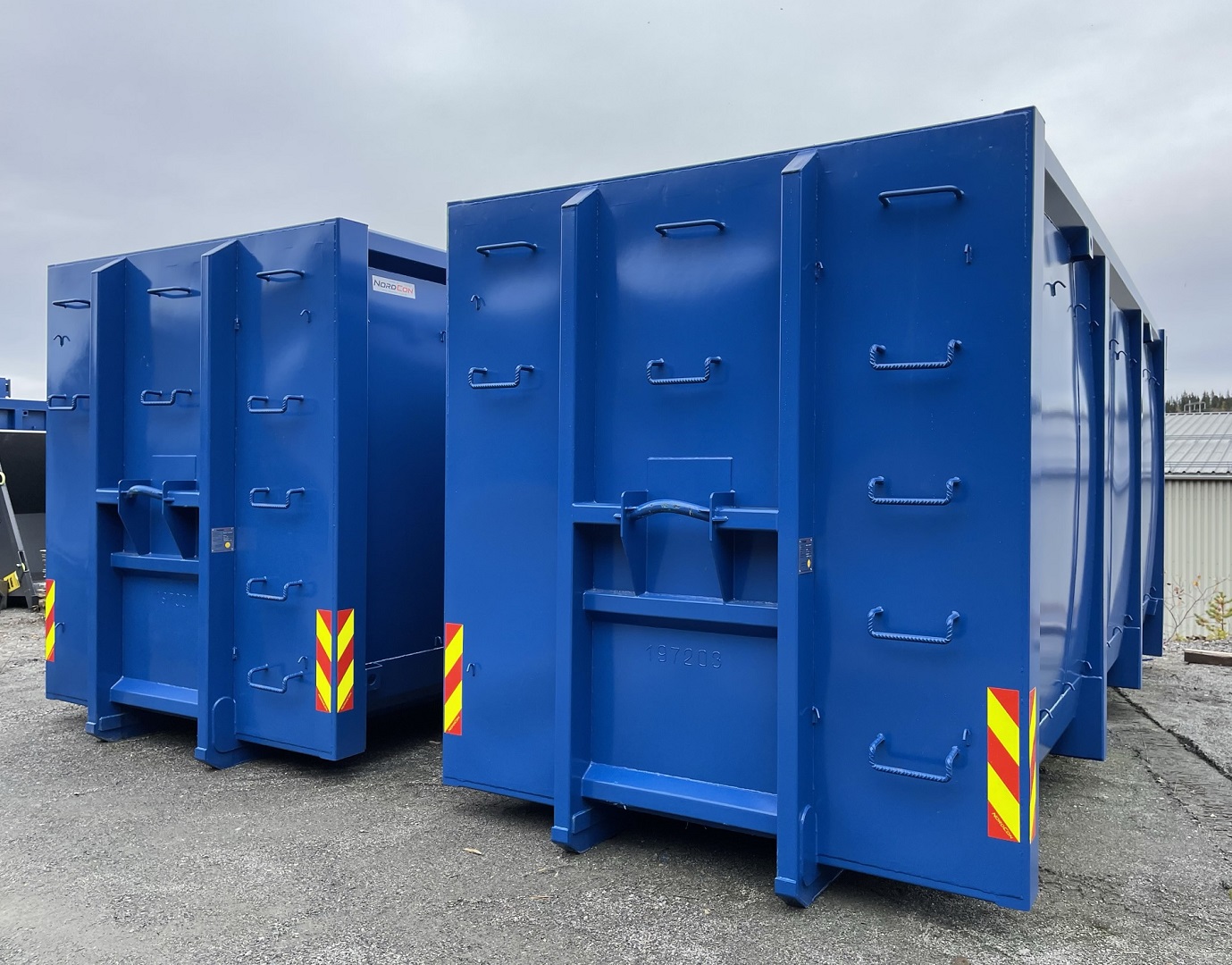 Bildet viser en container